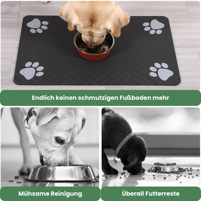 KahuPaw Anti-Rutsch Haustierfütterungsmatte